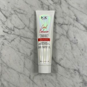 IGK Good Behavior spiraling protein smoothing blowout balm